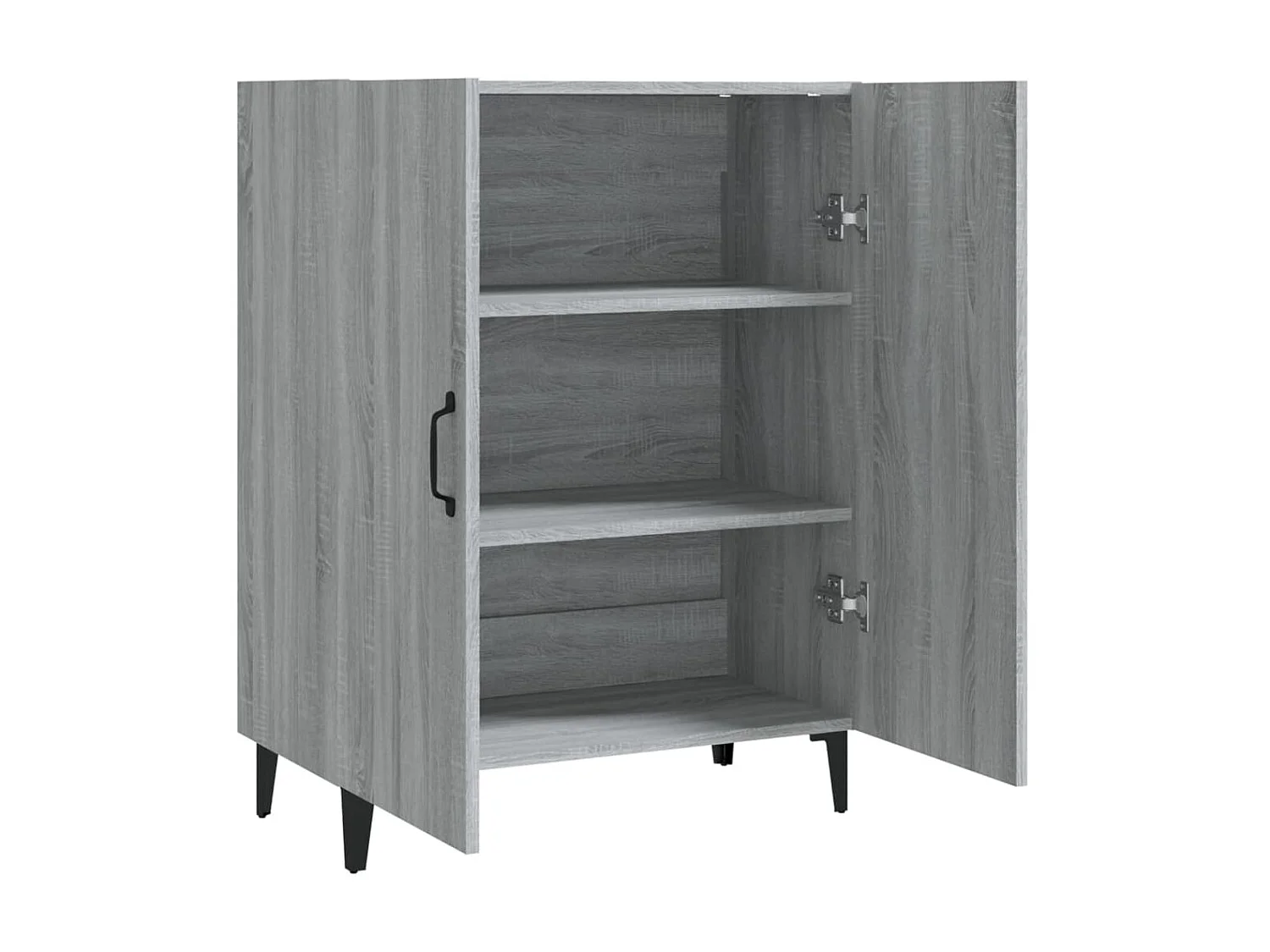 Buffet Sonoma gris 70x34x90 cm Bois d'ingénierie EGER97065