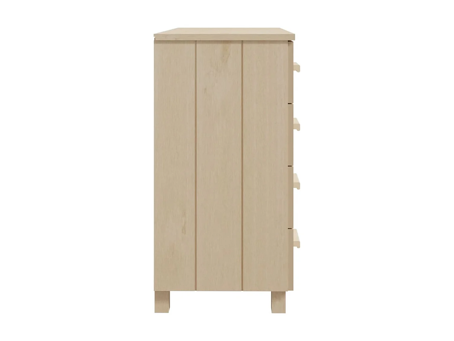 Dressoir HAMAR 79x40x80 cm massief grenenhout honingbruin NL904634