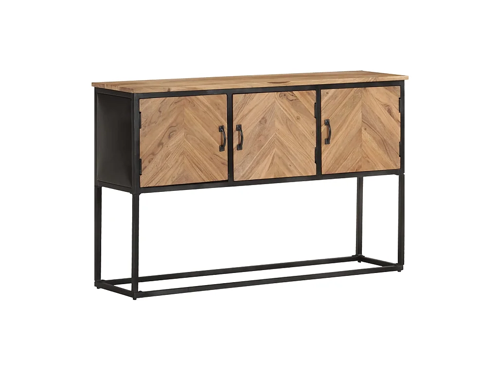 Buffet 120x30x75 cm Bois d'acacia solide EGER21402