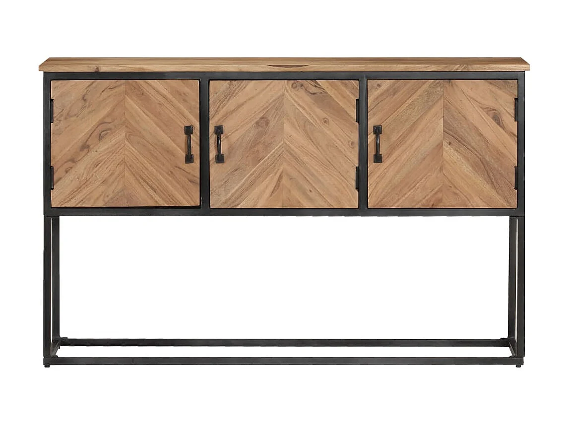 Dressoir 120x30x75 cm massief acaciahout NL517519