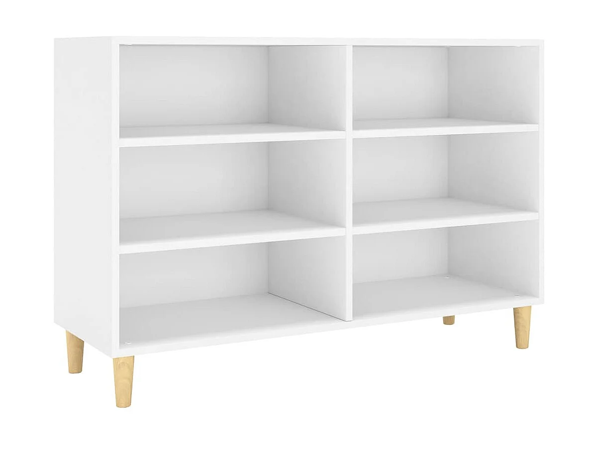 Aparador 103,5x35x70 cm derivados de madeira branco PT946732