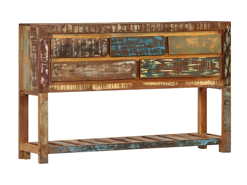 Buffet 120x30x75 cm Bois de récupération solide EGER51253