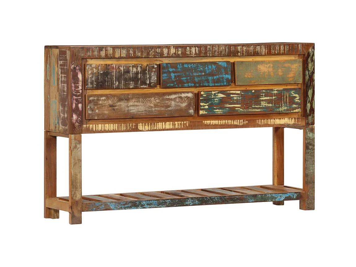Buffet 120x30x75 cm Bois de récupération solide EGER51253