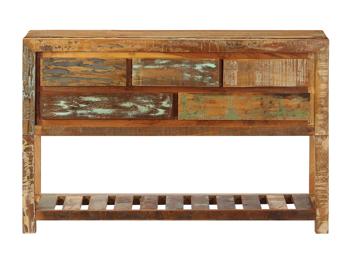 Buffet 120x30x75 cm Bois de récupération solide EGER51253