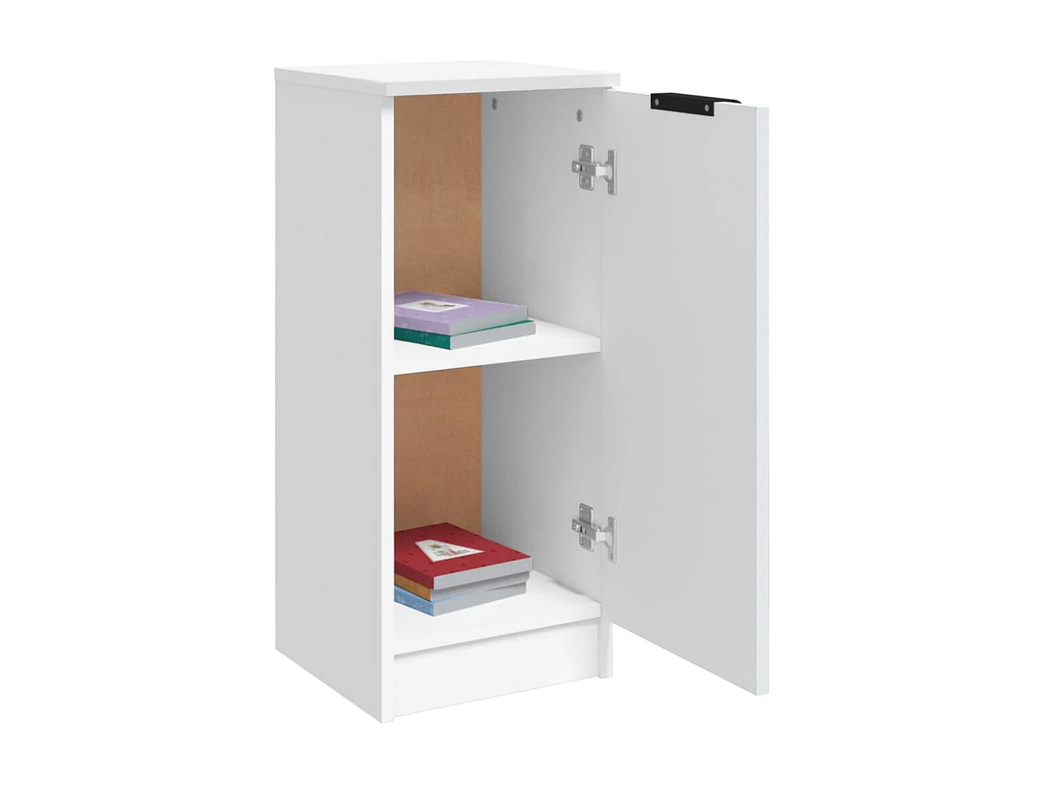 Buffet Blanc 30x30x70 cm Bois d'ingénierie QWE63143