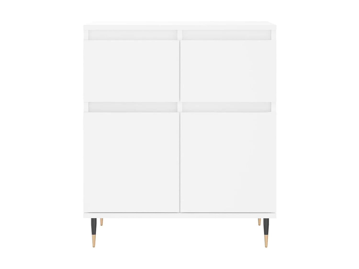 Buffet Blanc 60x35x70 cm Bois d'ingénierie QWE73093