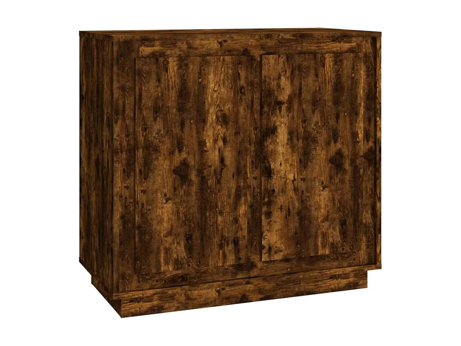 Buffet chêne fumé 80x34x75 cm bois d'ingénierie EGER62869