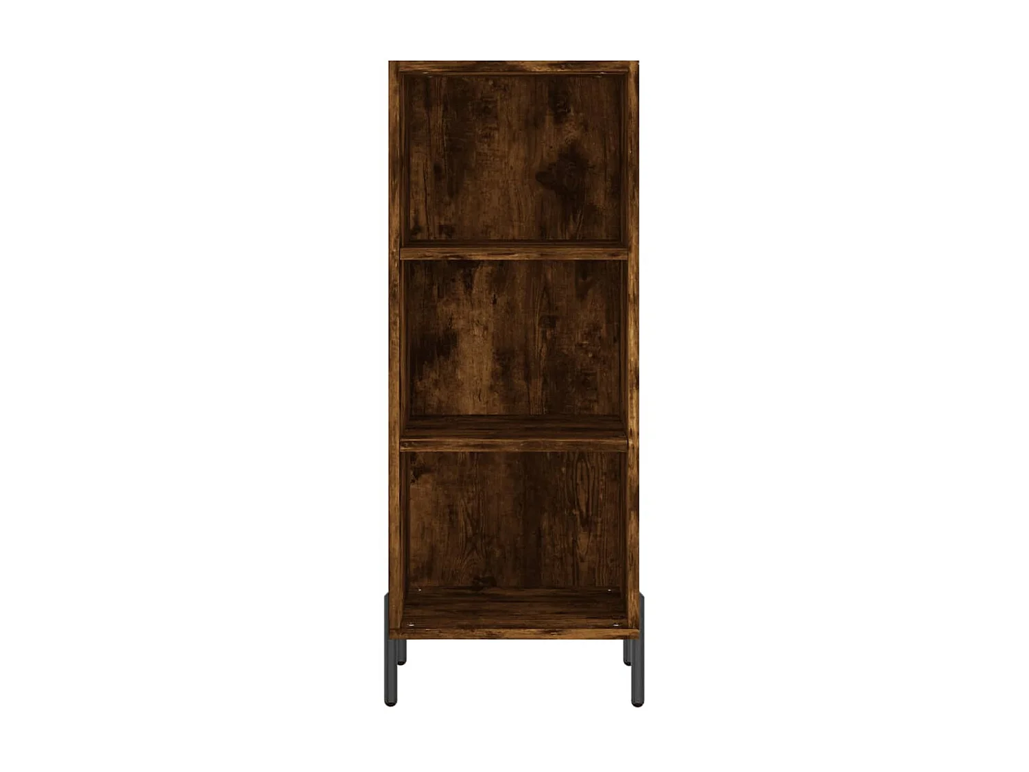 Buffet chêne fumé 34,5x32,5x90 cm bois d'ingénierie QWE57999