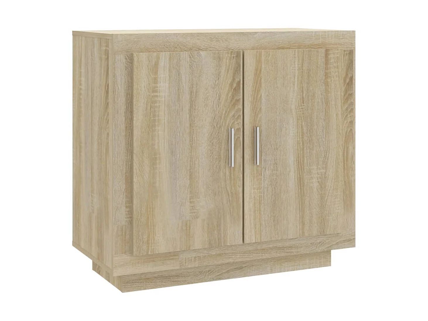 Dressoir 80x40x75 cm bewerkt hout sonoma eikenkleurig NL89602