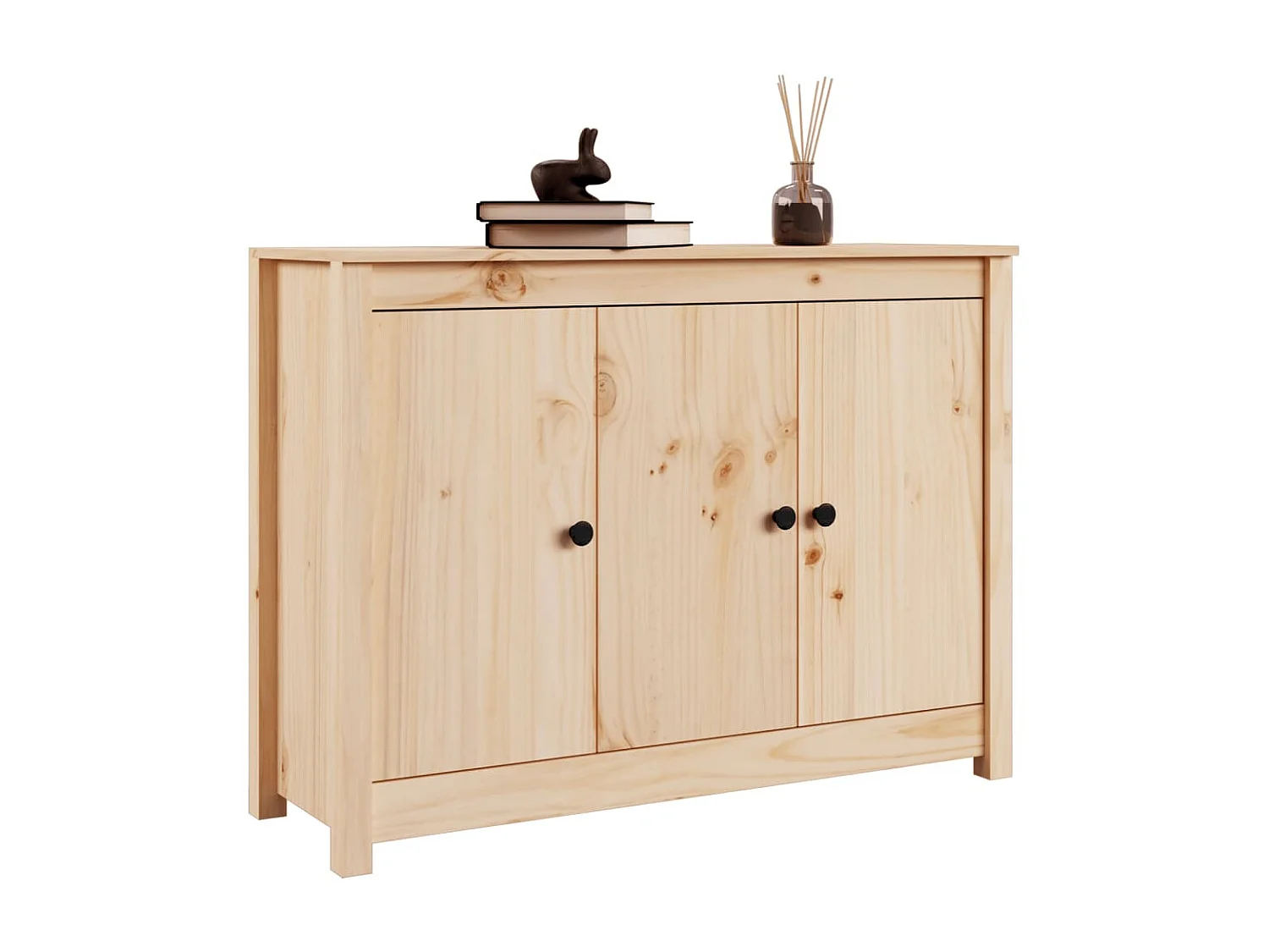 Dressoir 100x35x74 cm massief grenenhout NL645546