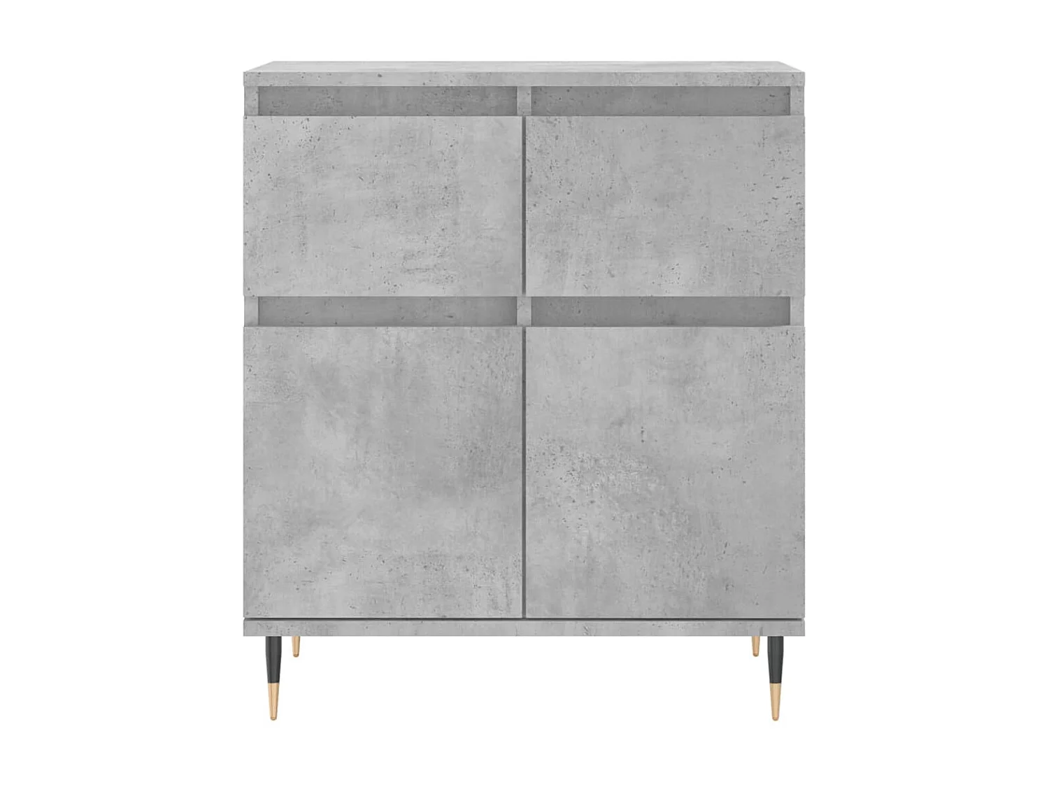 Aparador 60x35x70 cm derivados de madeira cinzento cimento PT581242