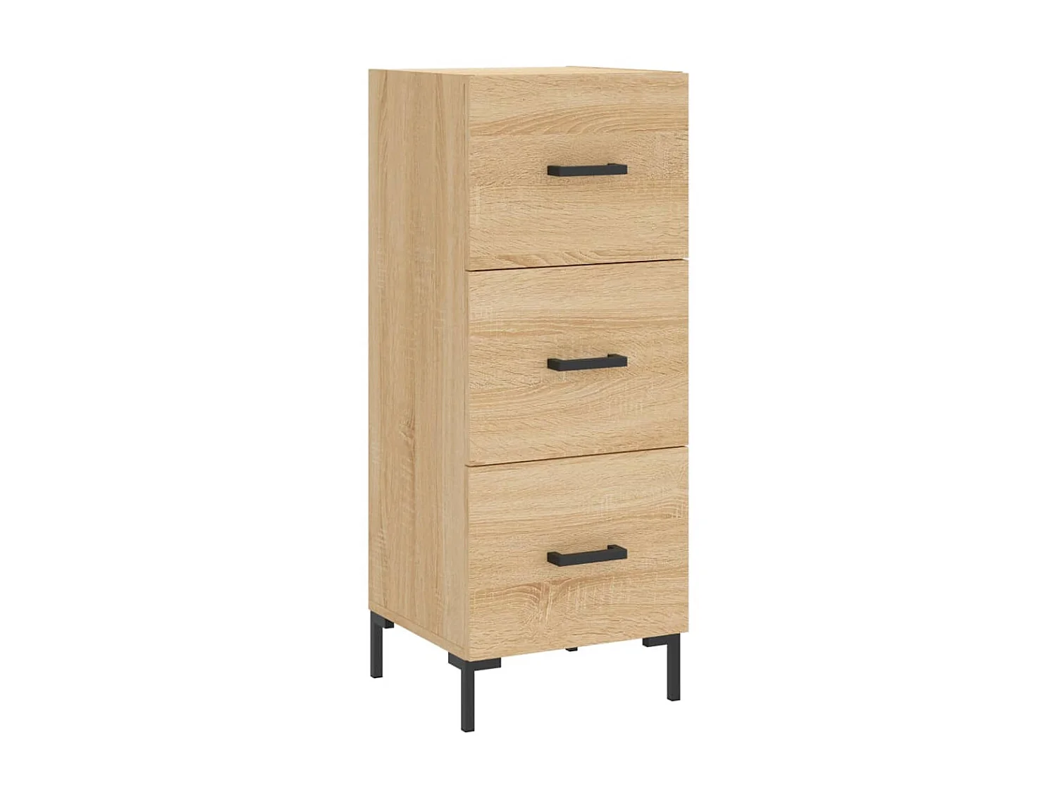 Buffet Chêne sonoma 34,5x34x90 cm Bois d'ingénierie QWE70330