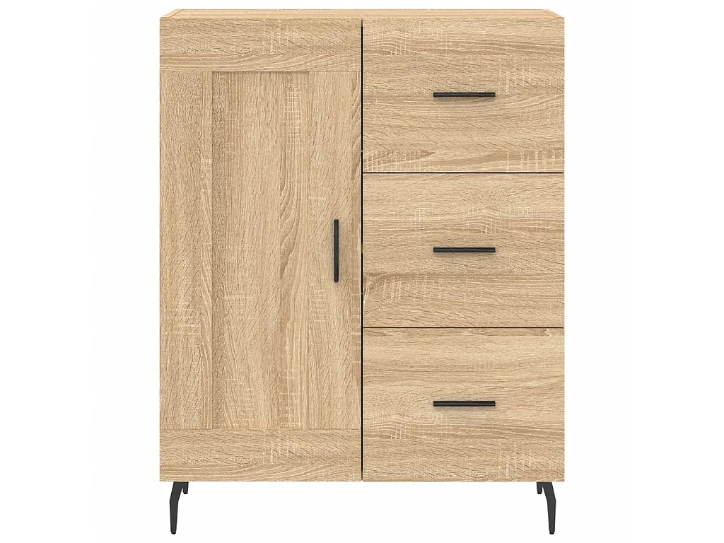 Aparador 69,5x34x90 cm derivados de madeira carvalho sonoma PT407933