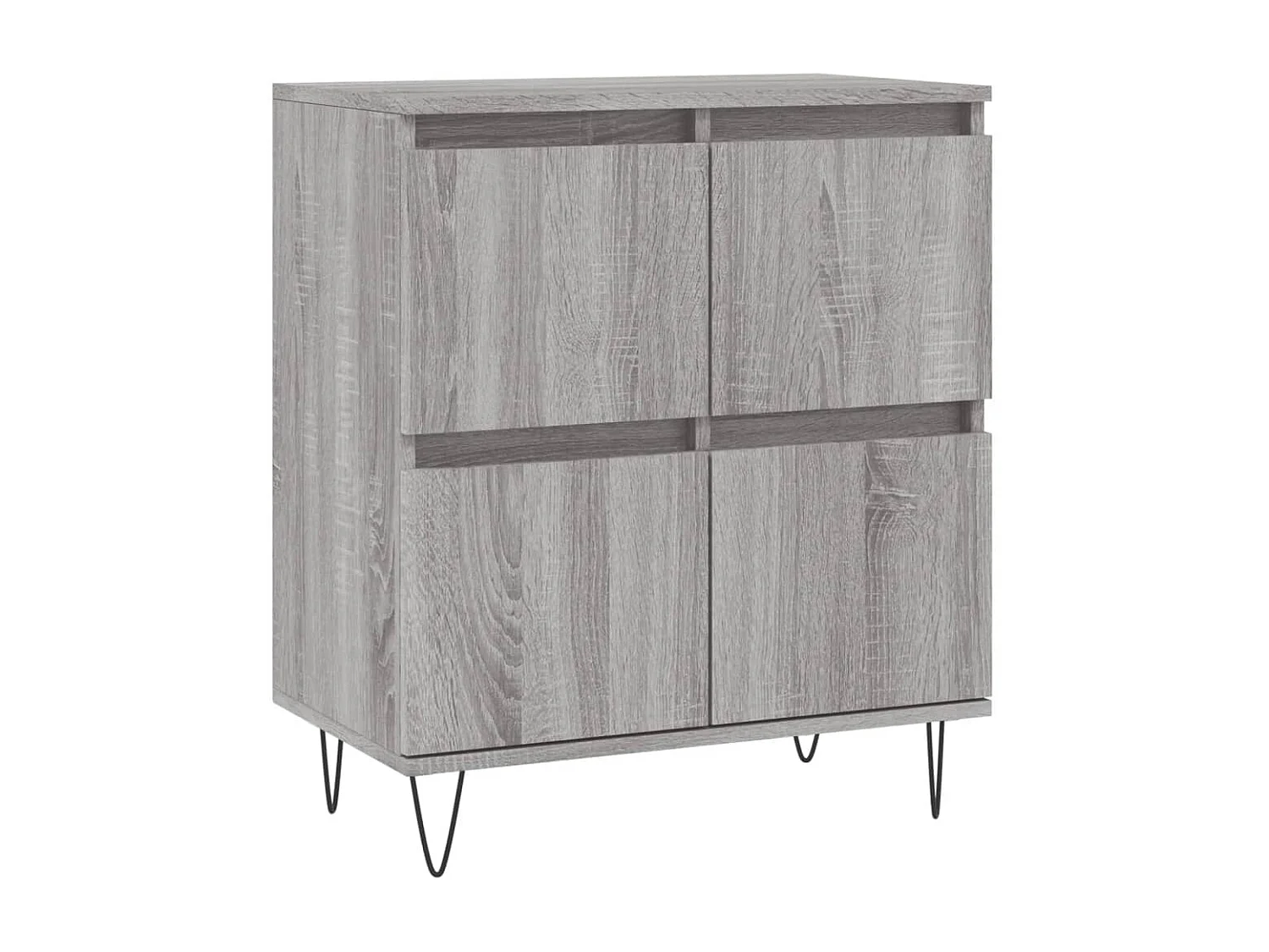 lot de 3 Buffets Sonoma gris Bois d'ingénierie QWE99368