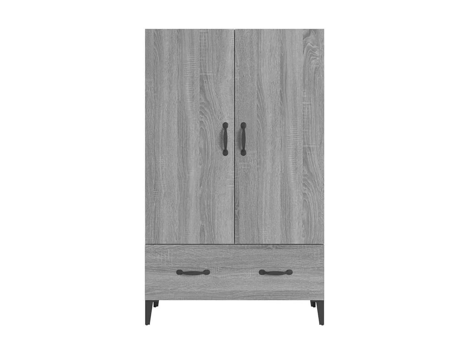 Buffet haut Sonoma gris 70x31x115 cm Bois d'ingénierie EGER60139