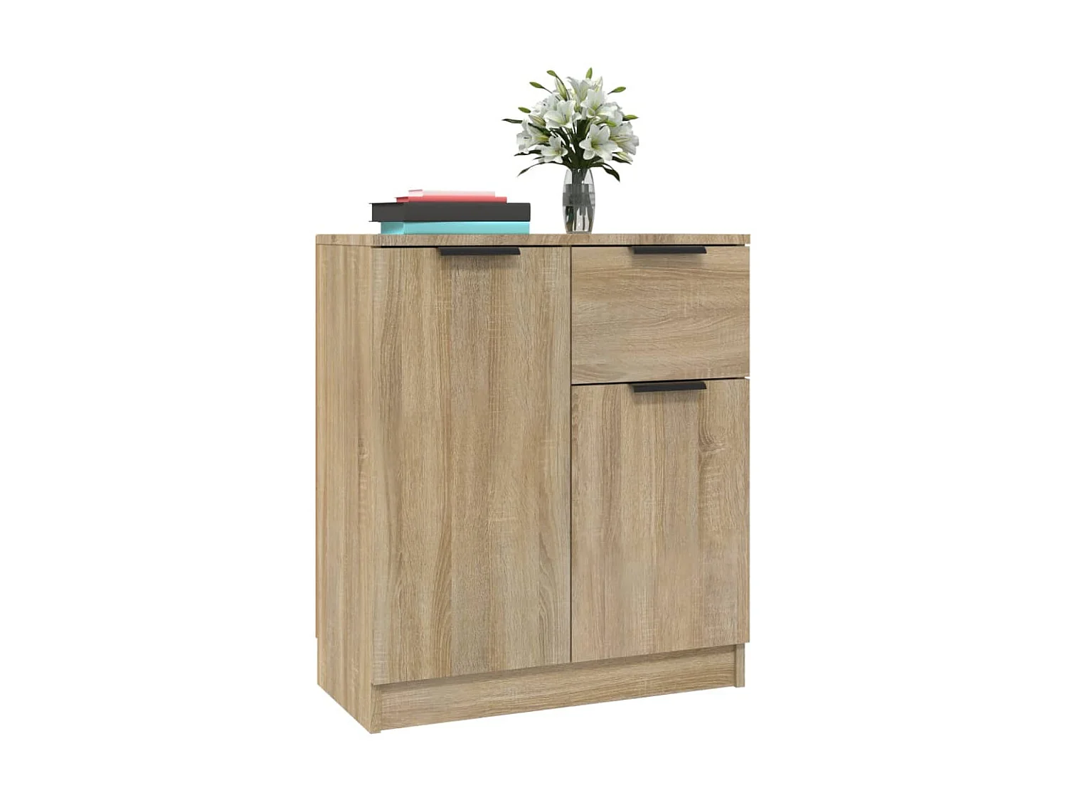 Buffets 2 pcs Chêne Sonoma 60x30x70 cm Bois d'ingénierie EGER88003