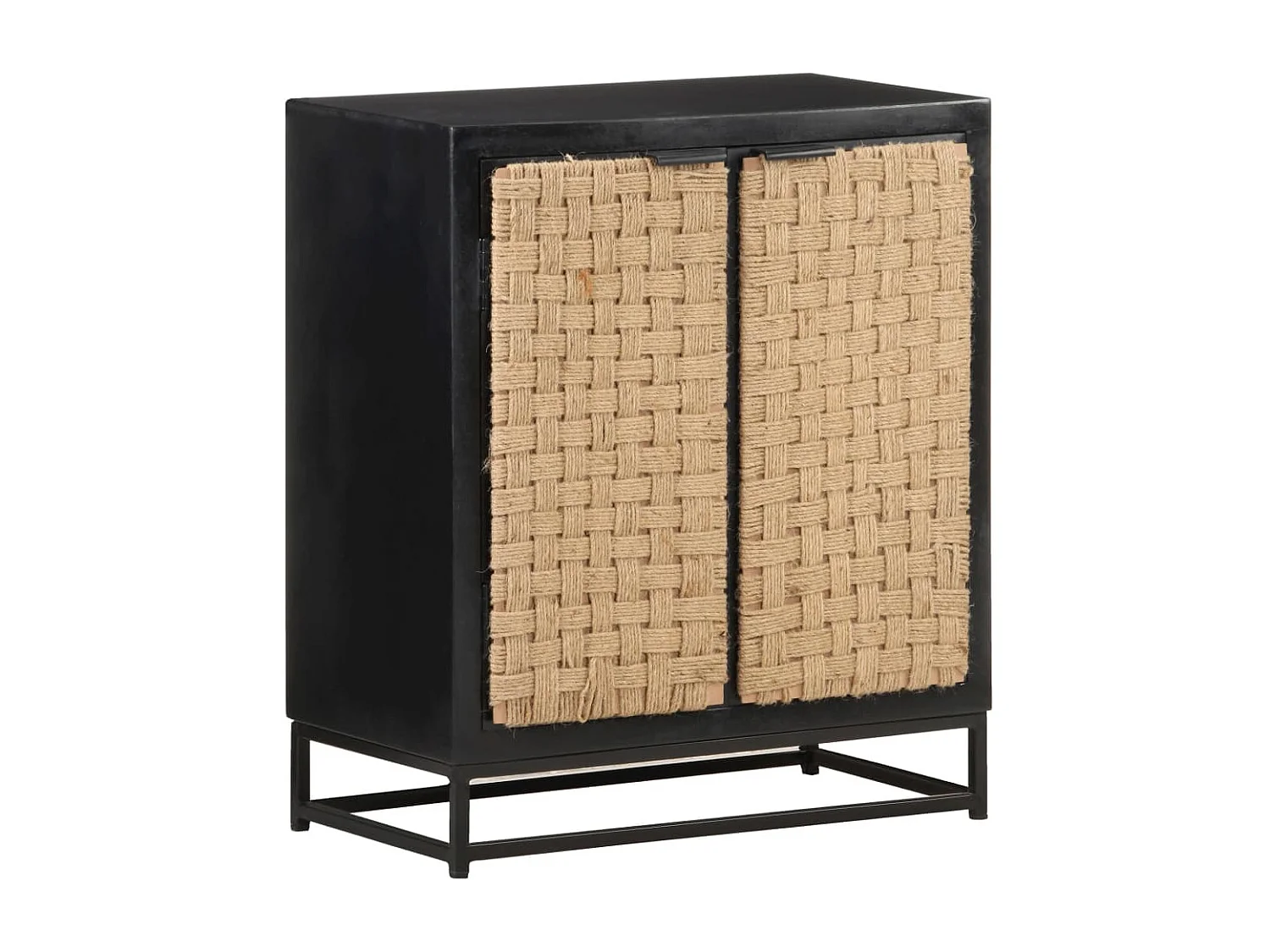 Aparador de madera maciza de mango 60x35x70 cm ES64027