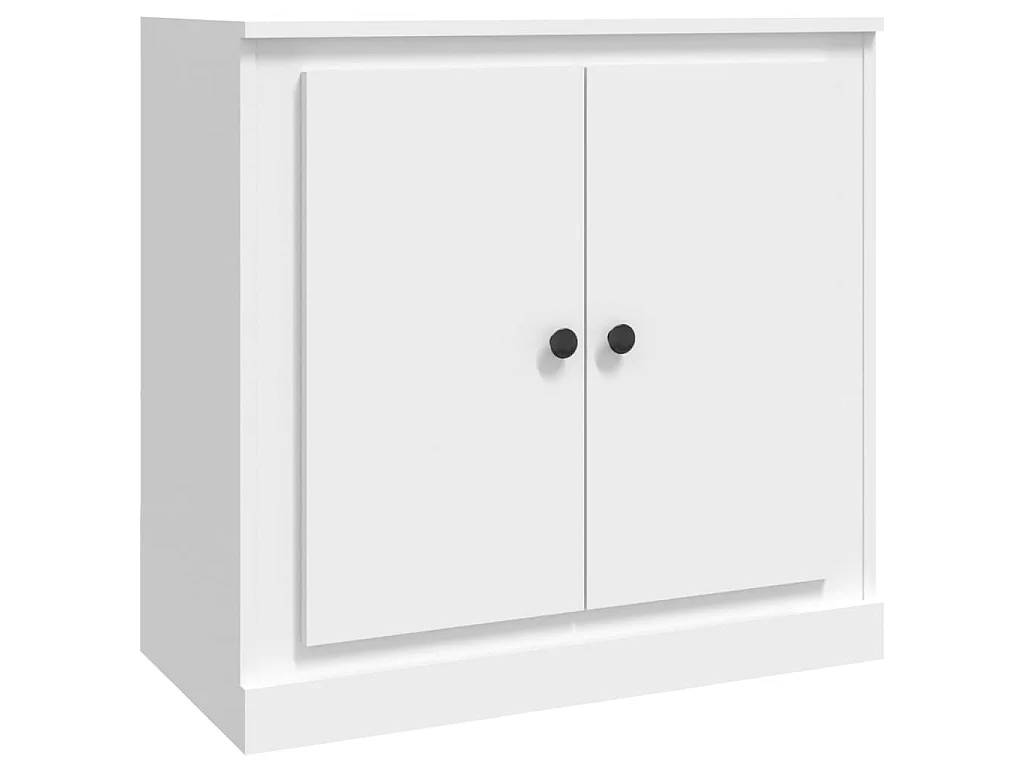 Buffets 3 pcs Blanc Bois d'ingénierie EGER30086