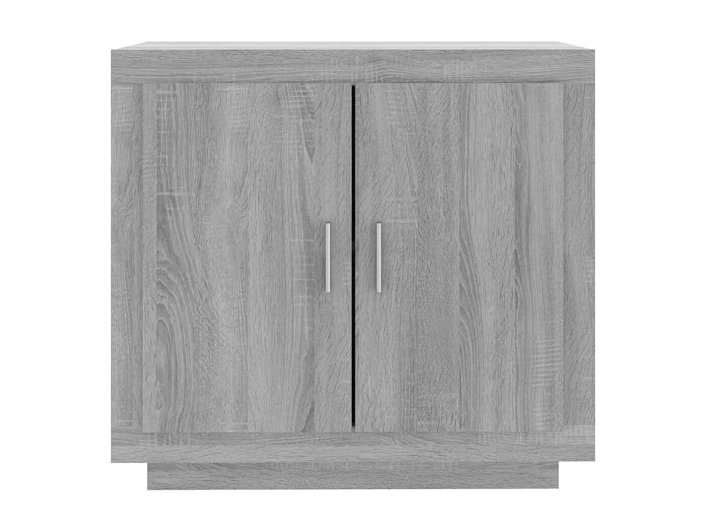 Aparador de madera contrachapada gris Sonoma 80x40x75 cm ES51917