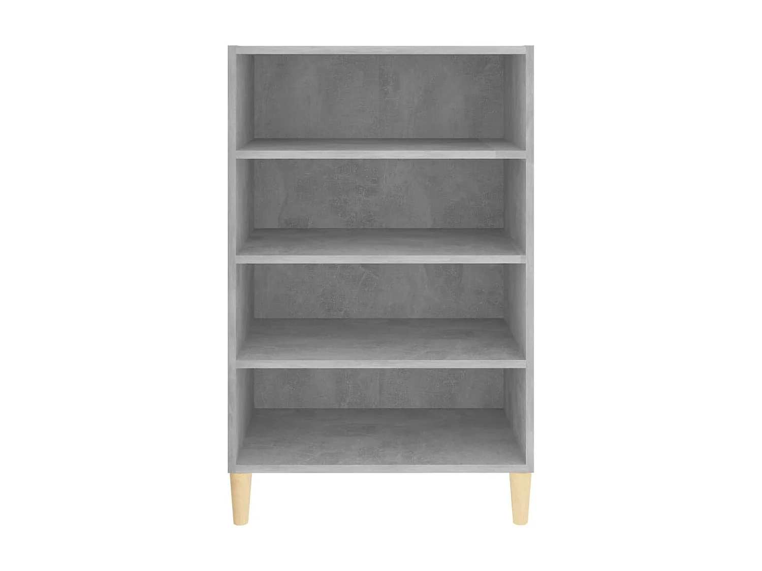 Dressoir 57x35x90 cm bewerkt hout betongrijs NL817688