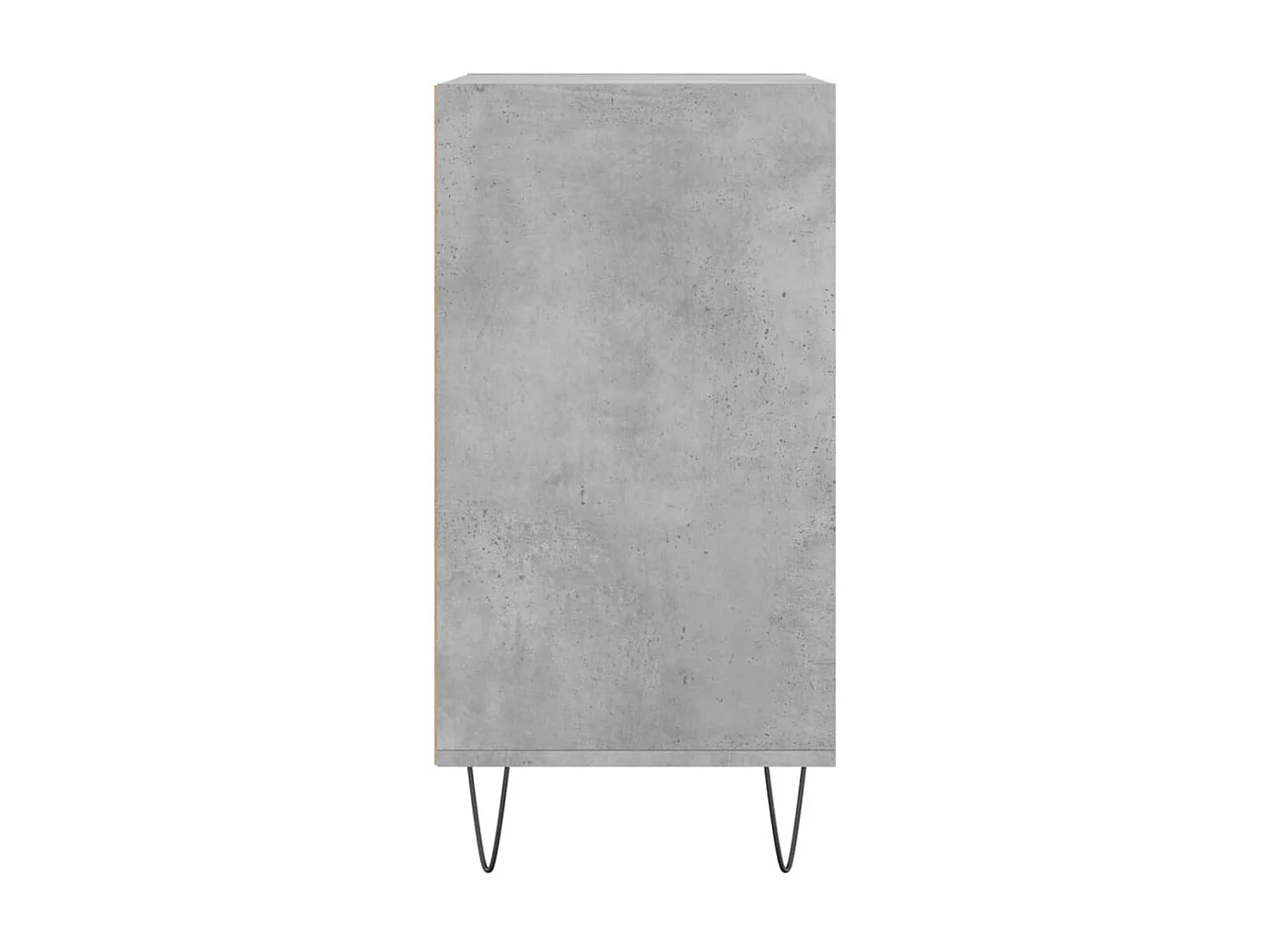 Buffet gris béton 57x35x70 cm bois d'ingénierie QWE22543