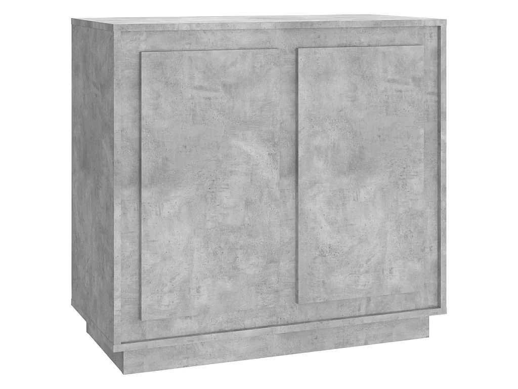 Dressoir 80x34x75 cm bewerkt hout betongrijs NL142443