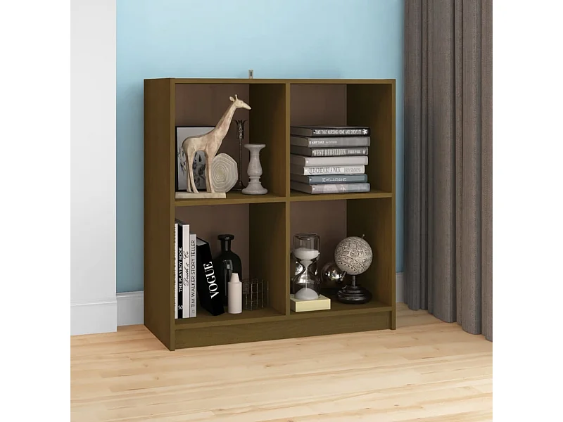 Buffet Marron miel 70x33x76 cm Bois de pin massif EGER80461