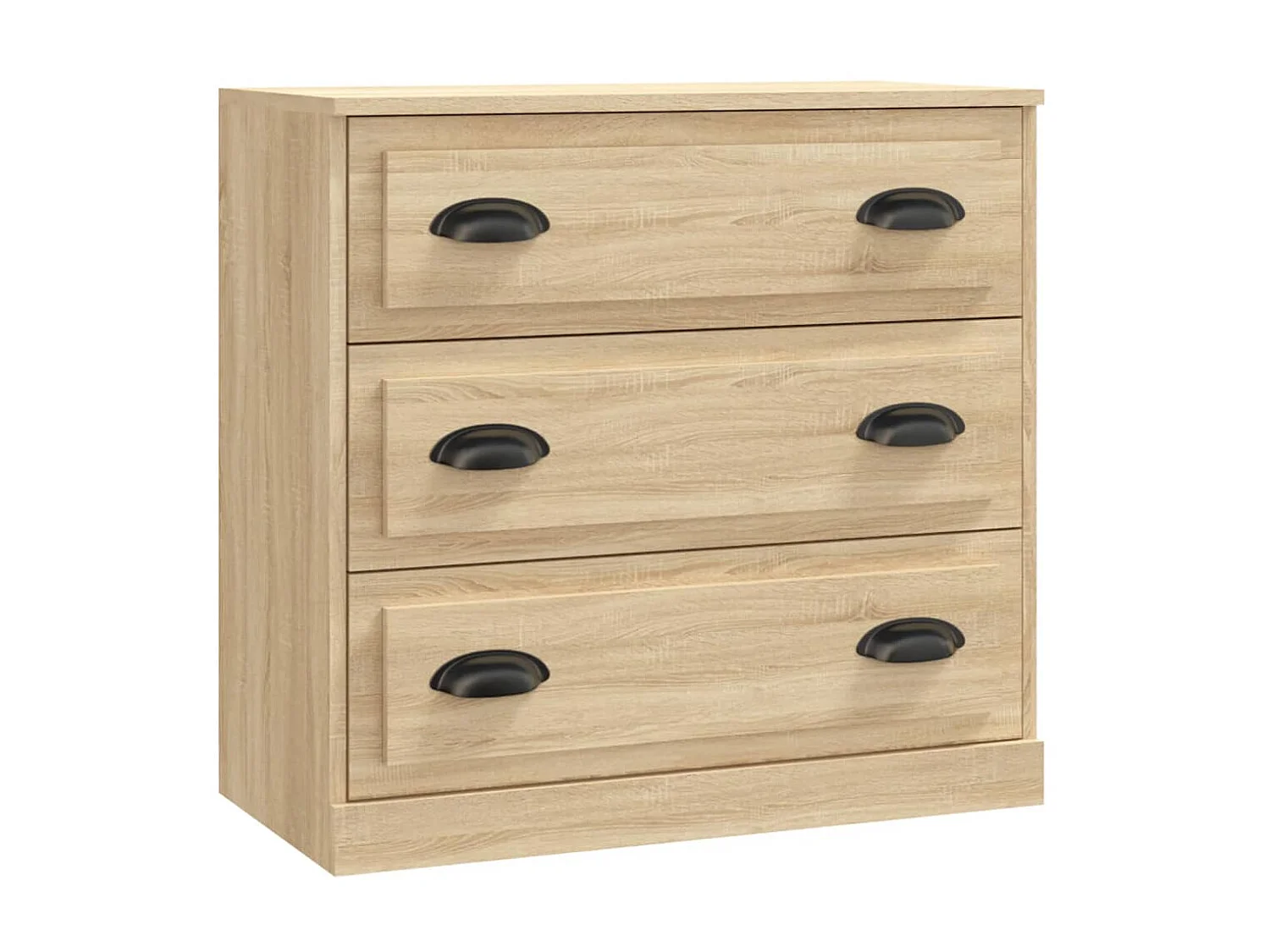 Buffets 2 pcs chêne sonoma bois d'ingénierie EGER33040