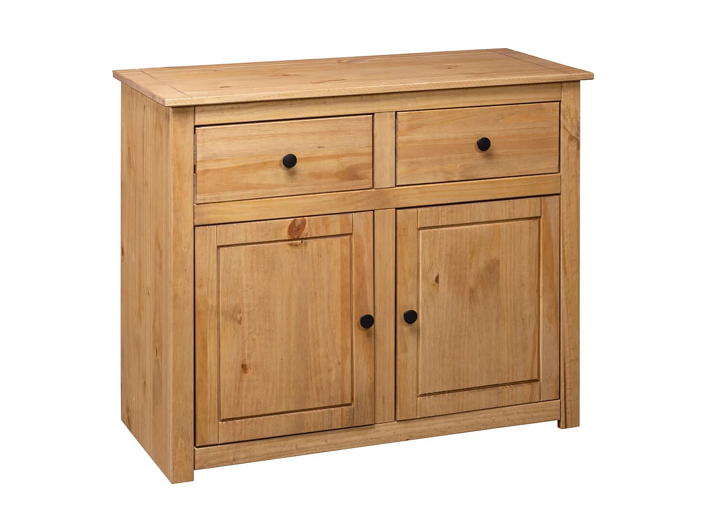 Buffet 93x40x80 cm Pin solide Assortiment Panama QWE80170