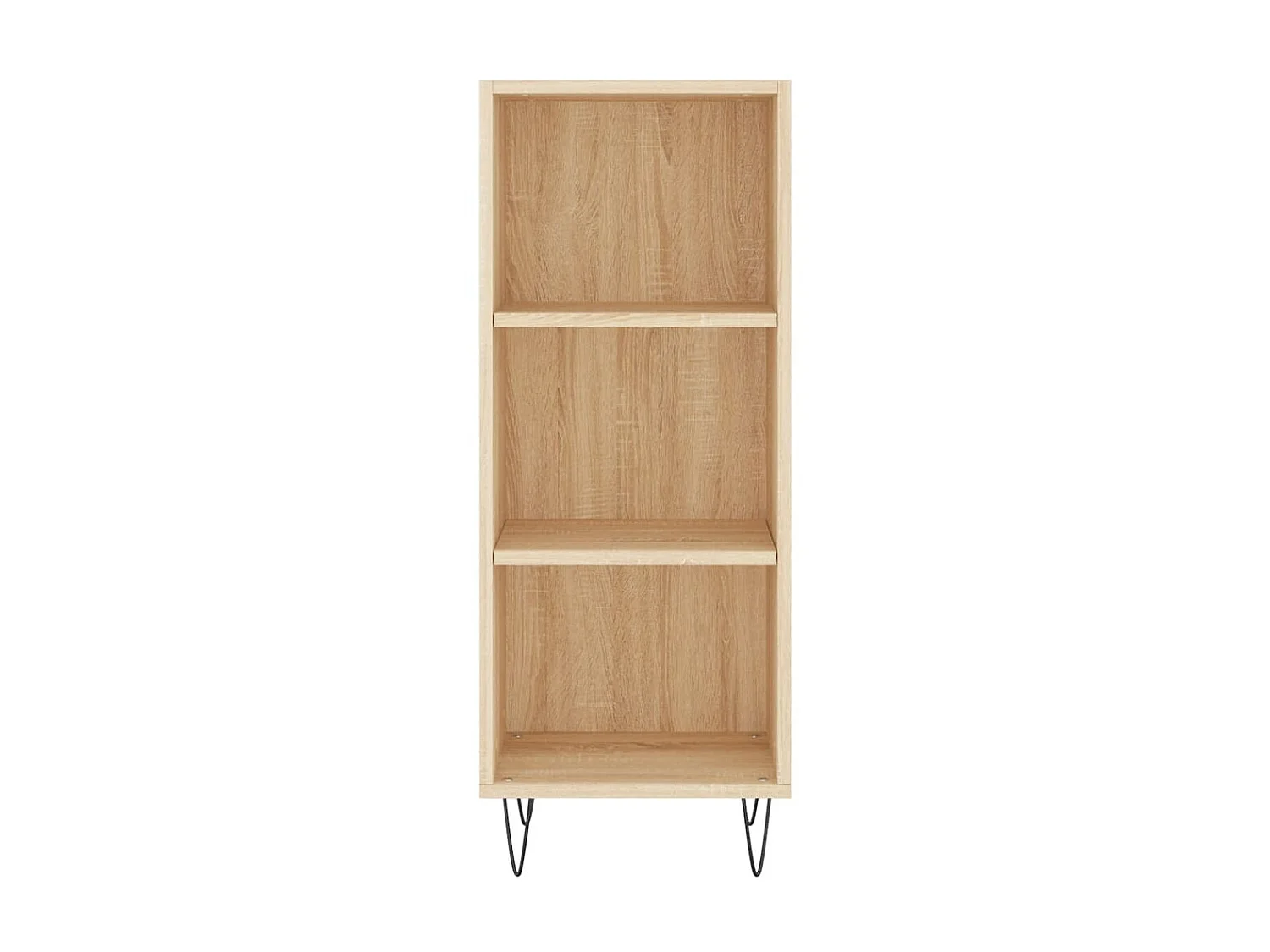 Buffet chêne sonoma 34,5x32,5x90 cm bois d'ingénierie QWE59671