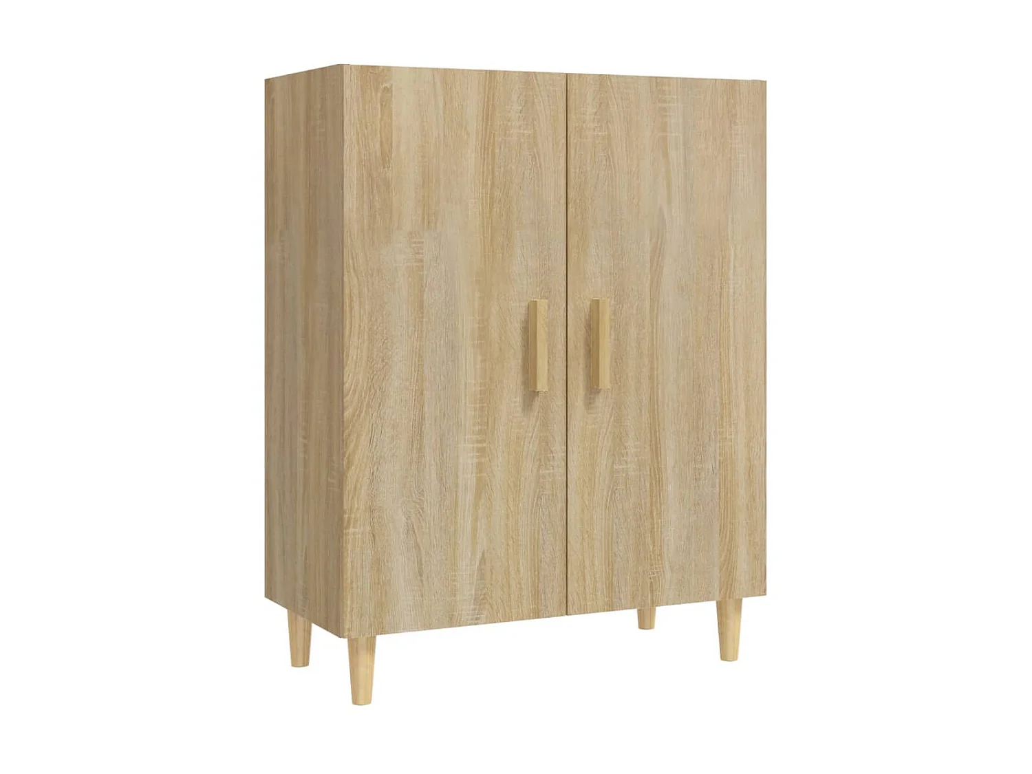 Buffet Chêne sonoma 70x34x90 cm Bois d'ingénierie EGER16255