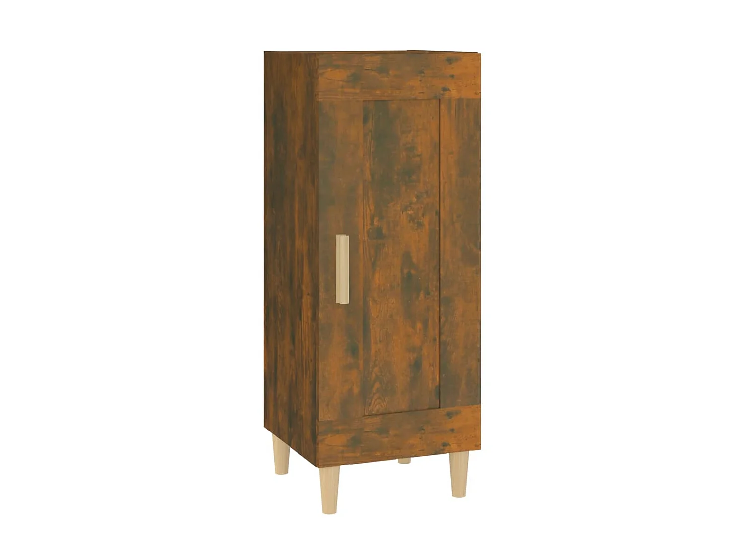 Buffet Chêne fumé 34,5x34x90 cm Bois d'ingénierie EGER60983