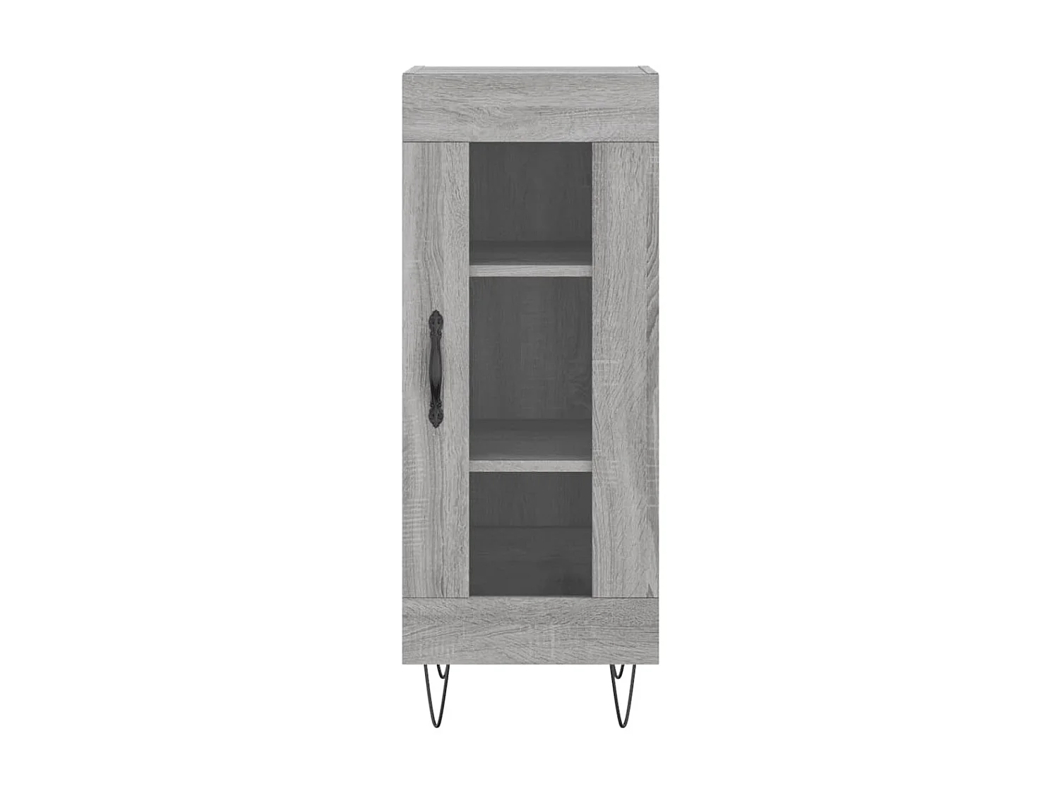 Dressoir 34,5x34x90 cm bewerkt hout grijs sonoma eikenkleurig NL764440