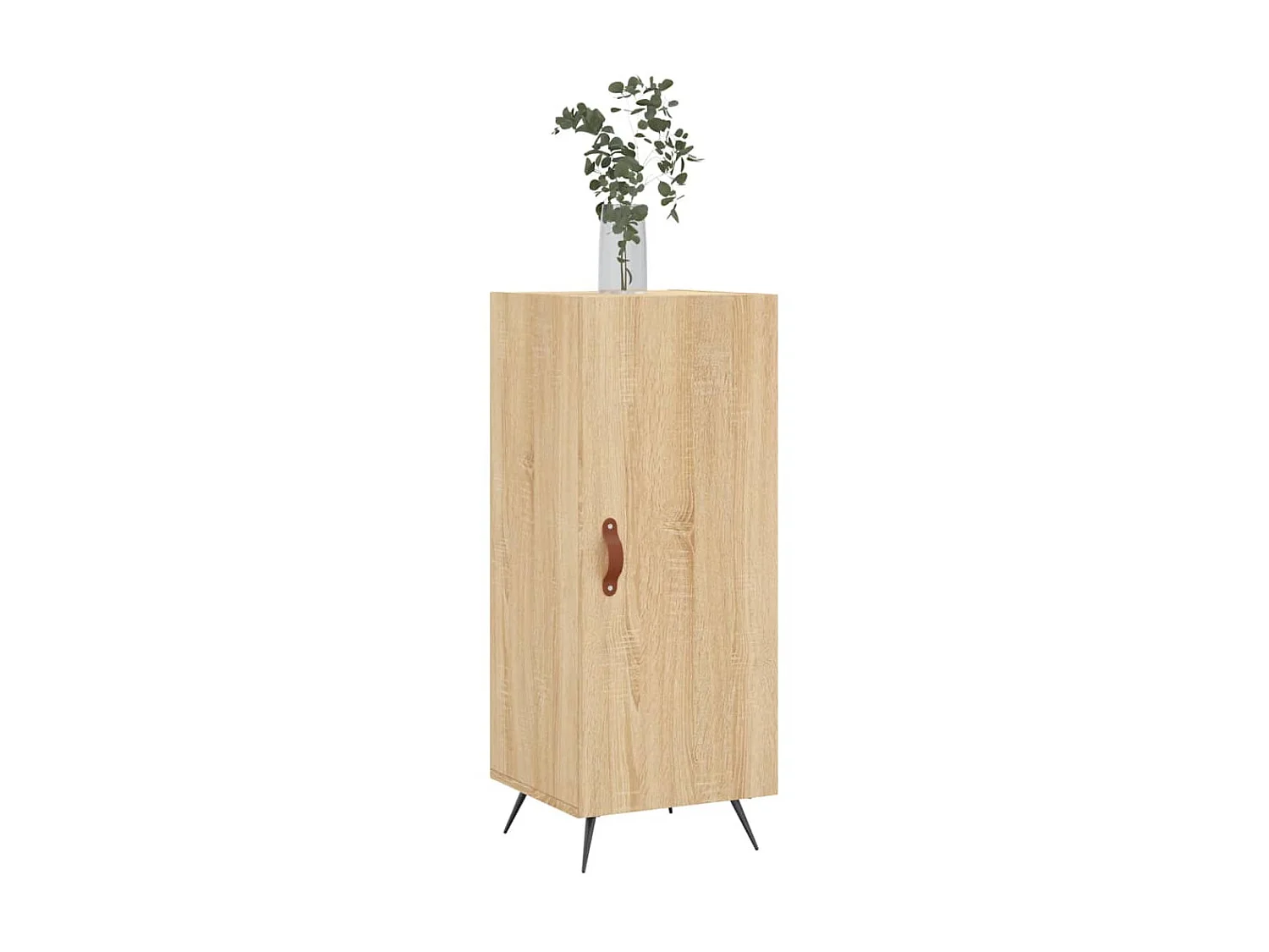 Buffet Chêne sonoma 34,5x34x90 cm Bois d'ingénierie QWE88305