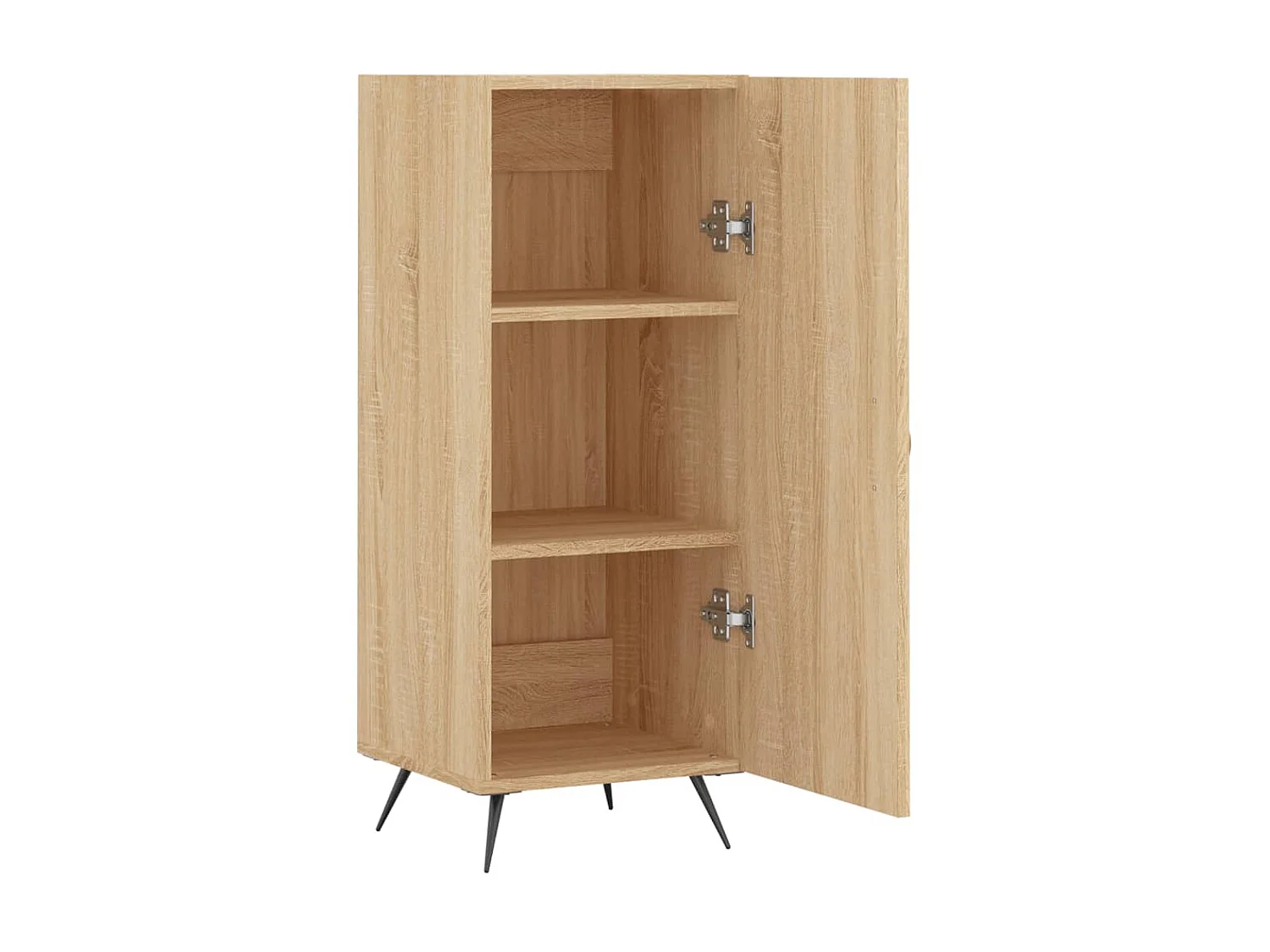 Buffet Chêne sonoma 34,5x34x90 cm Bois d'ingénierie QWE88305