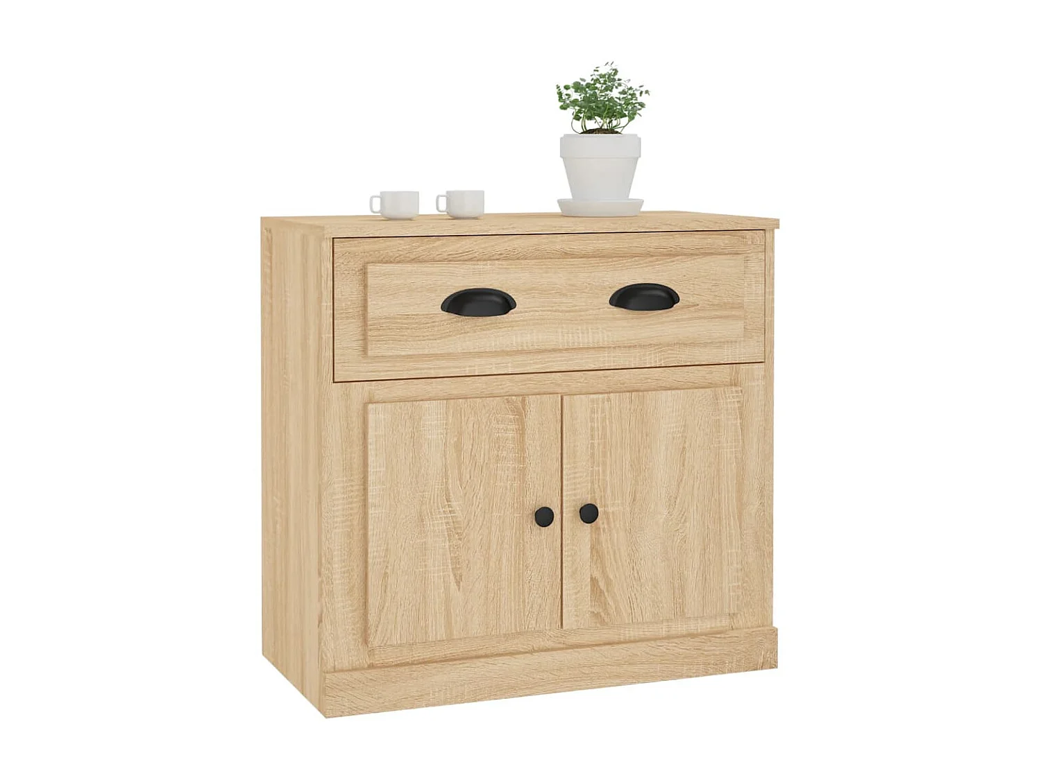 Buffet chêne sonoma 70x35,5x67,5 cm bois d'ingénierie EGER95182