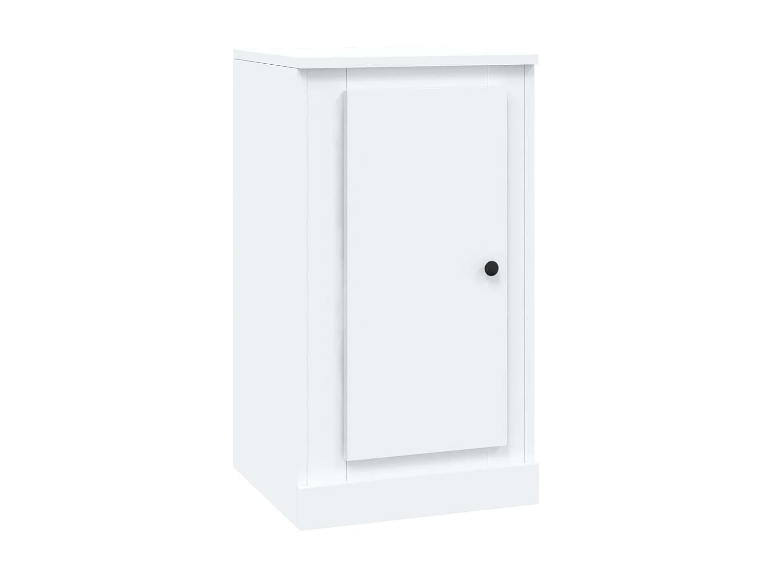 Buffet blanc 37,5x35,5x67,5 cm bois d'ingénierie EGER85247