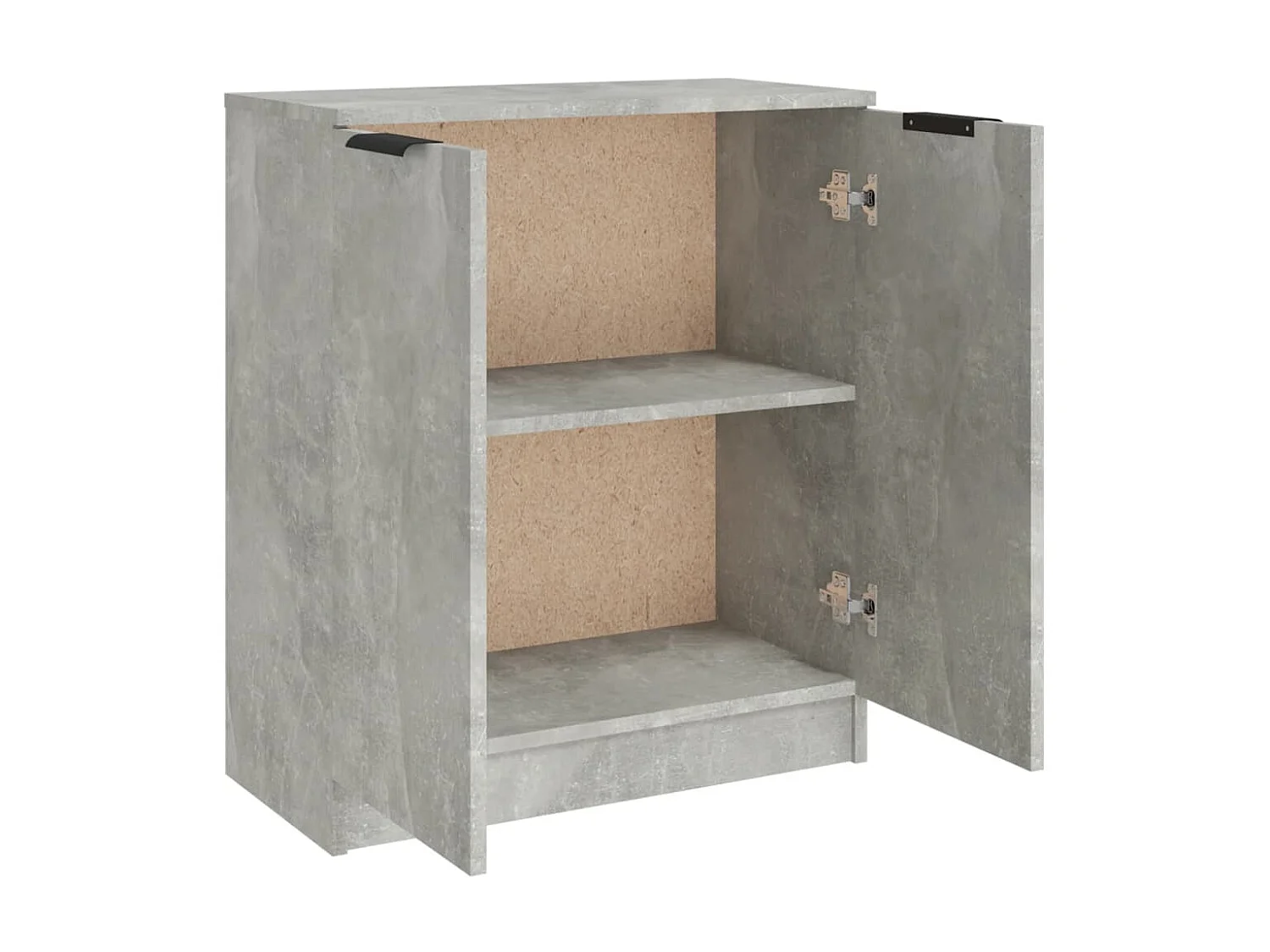 Buffet Gris béton 60x30x70 cm Bois d'ingénierie EGER48792