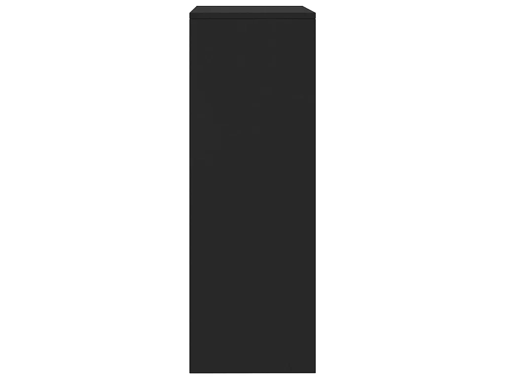 Buffet avec 6 tiroirs Noir 50x34x96 cm Aggloméré EGER94475