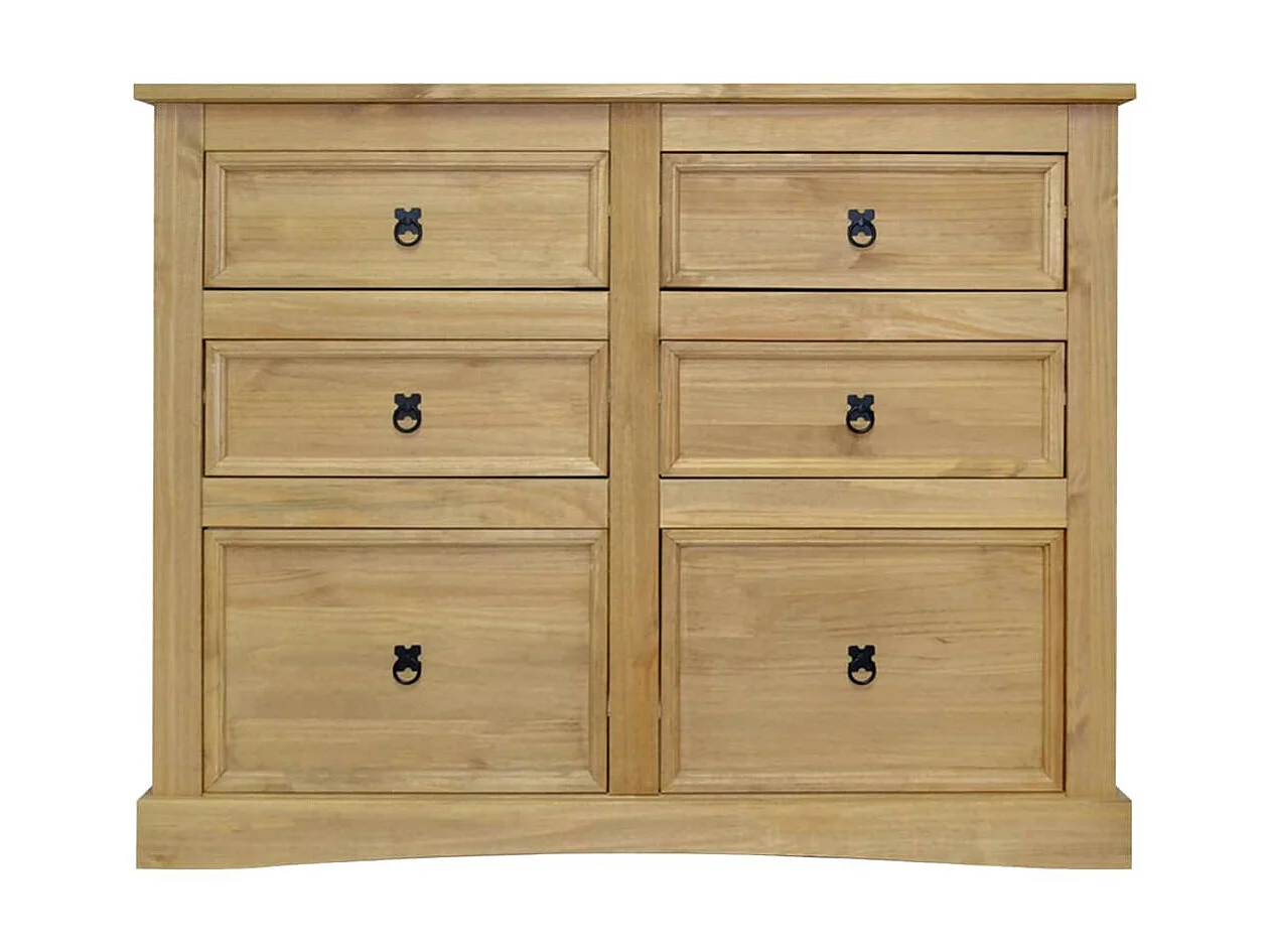 Buffet Gamme Corona Pin mexicain 110x43x81 cm EGER38253