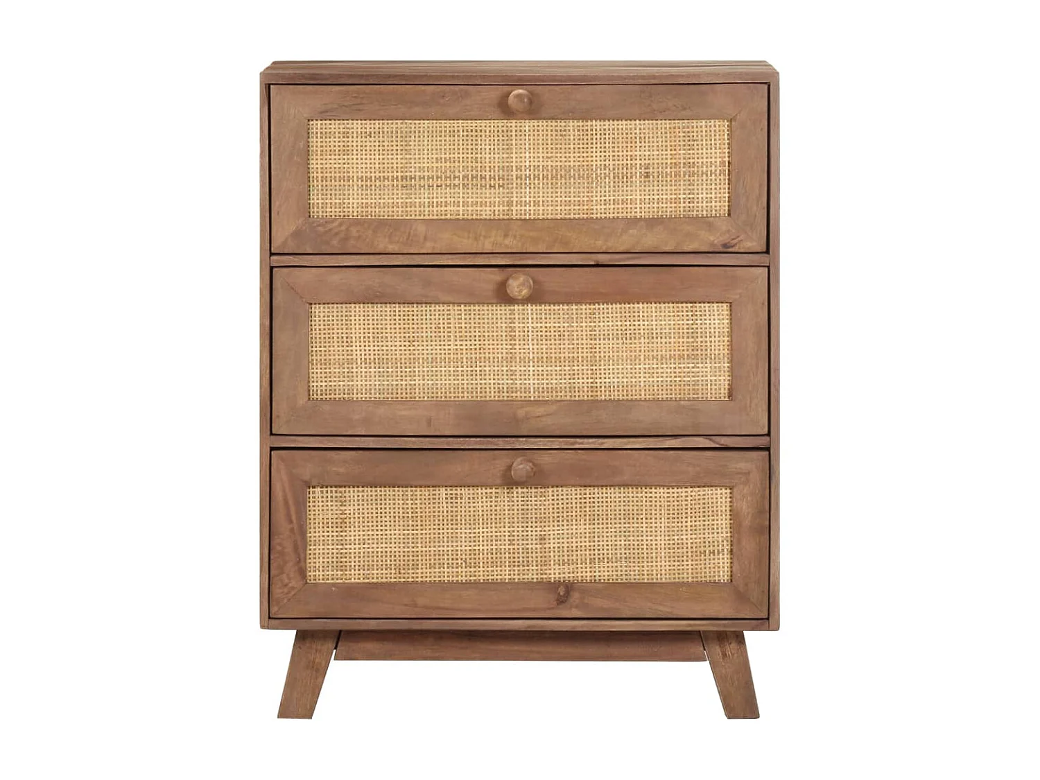 Buffet 61x35x76 cm Bois de manguier massif EGER98045