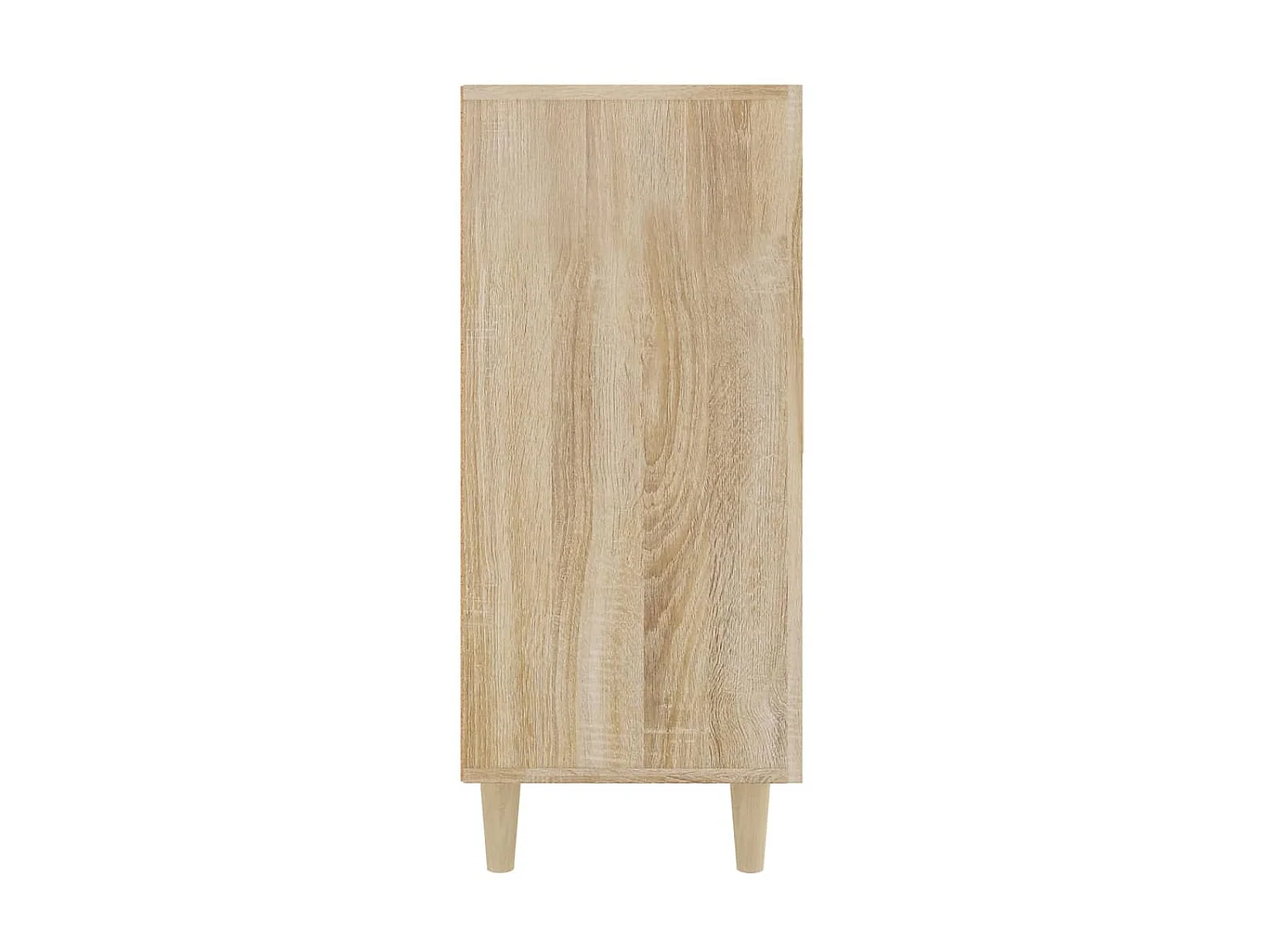 Dressoir 90x34x80 cm bewerkt hout sonoma eikenkleurig NL18474