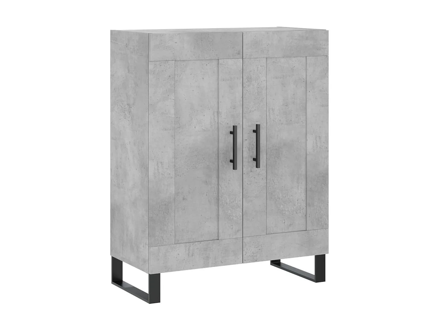 Aparador 69,5x34x90 cm madeira processada cinza cimento PT753515