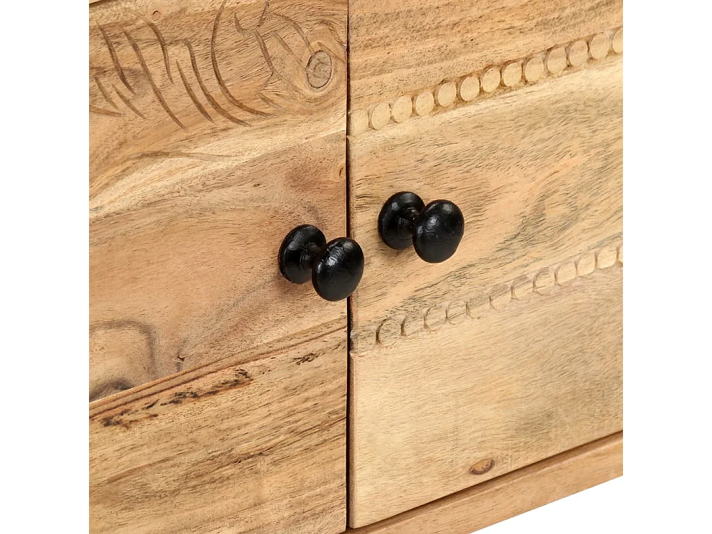 Dressoir 115x35x75 cm massief acaciahout NL791109