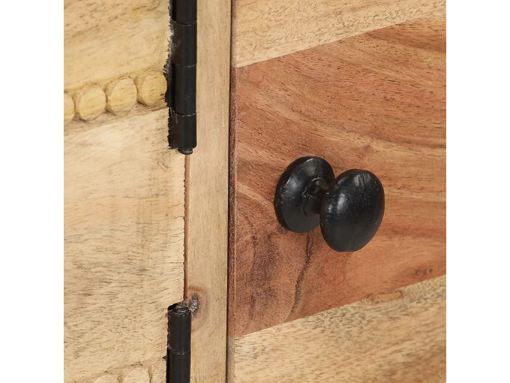 Dressoir 115x35x75 cm massief acaciahout NL791109