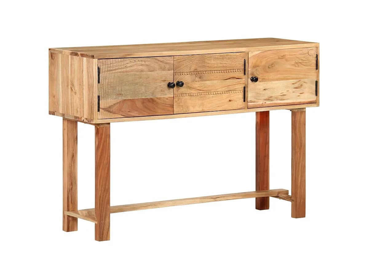 Buffet 115x35x75 cm Bois d'acacia massif EGER99603