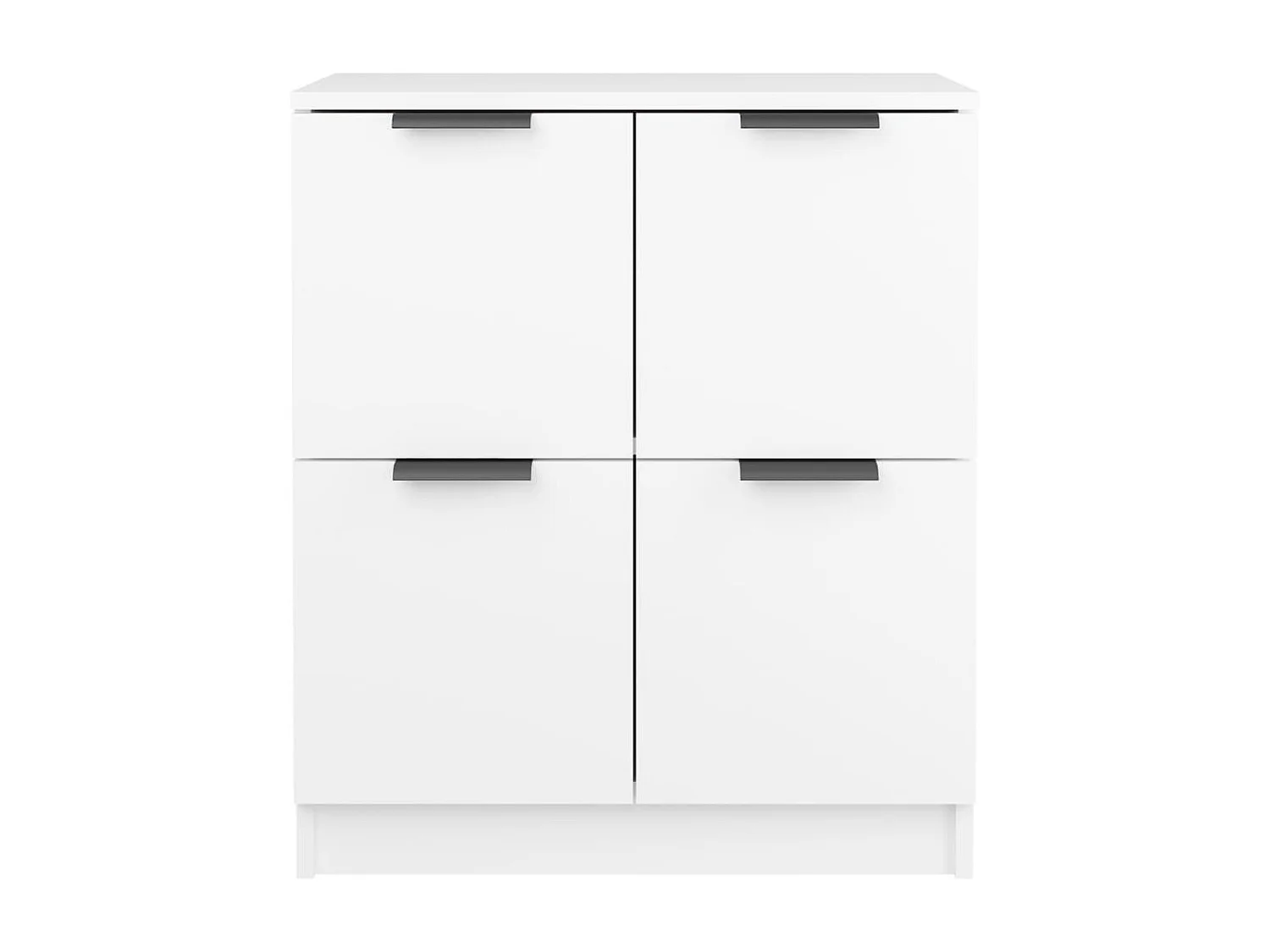 Buffets 2 pcs Blanc 60x30x70 cm Bois d'ingénierie EGER59924