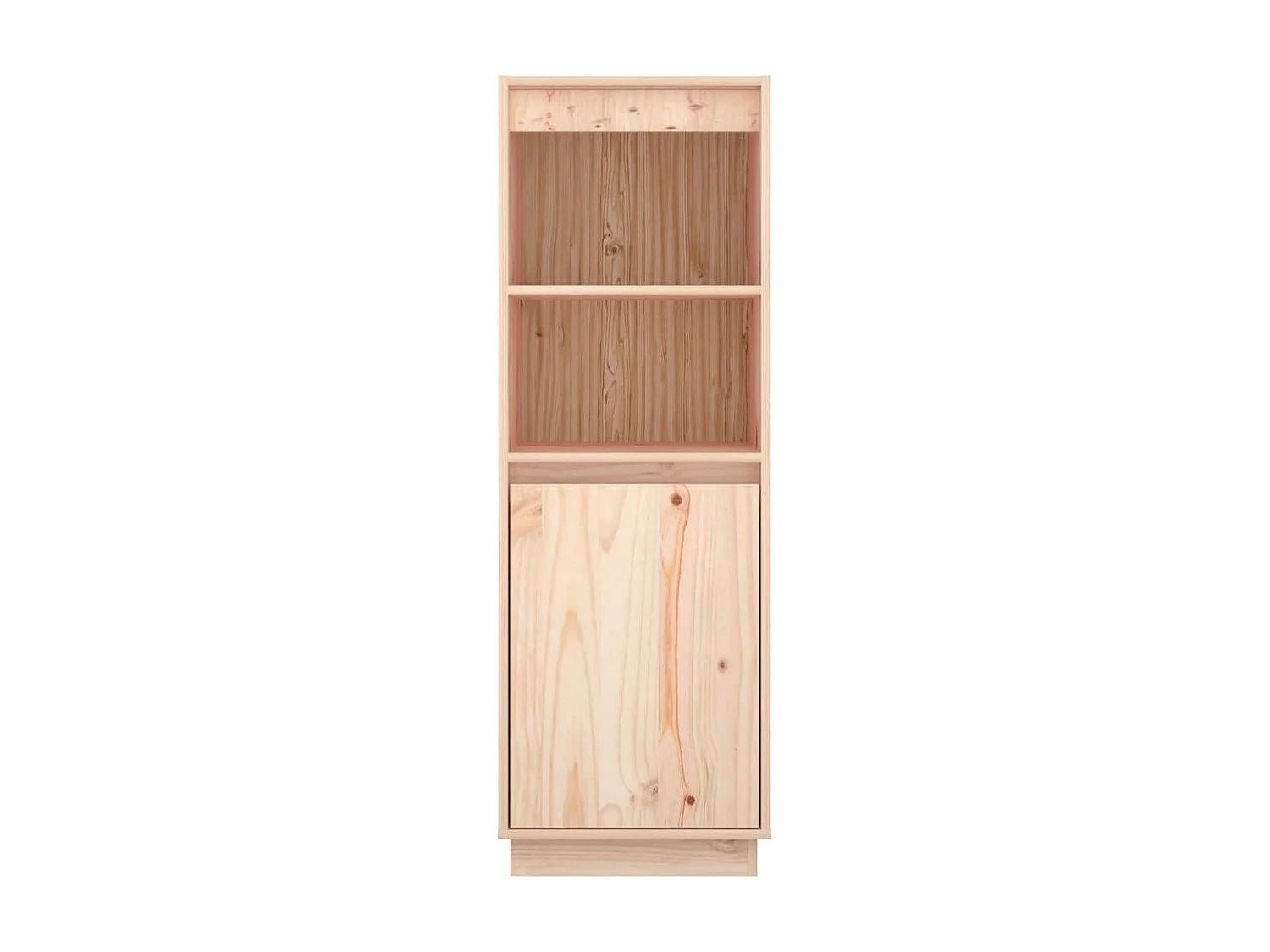 Buffet haut 37x34x110 cm Bois massif de pin QWE16794