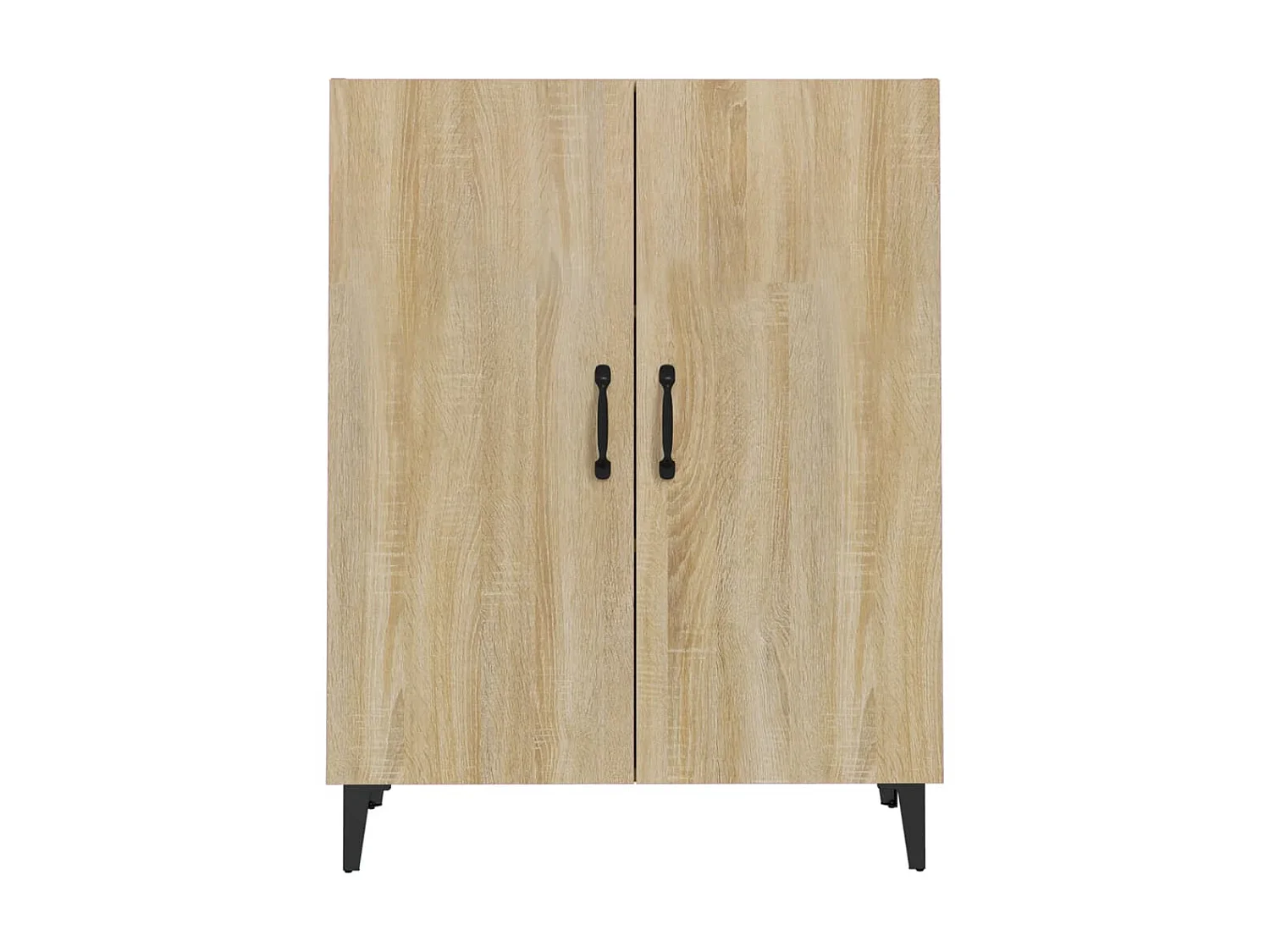Dressoir 70x34x90 cm bewerkt hout sonoma eikenkleurig NL87221