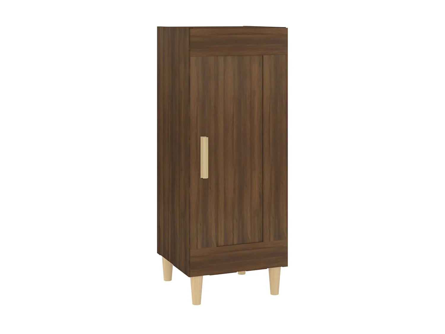 Buffet Chêne marron 34,5x34x90 cm Bois d'ingénierie EGER71757